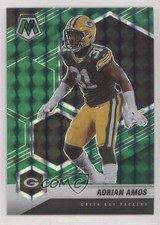 2021 Panini Mosaic Green Mosaic Prizm Adrian Amos #84 0am1