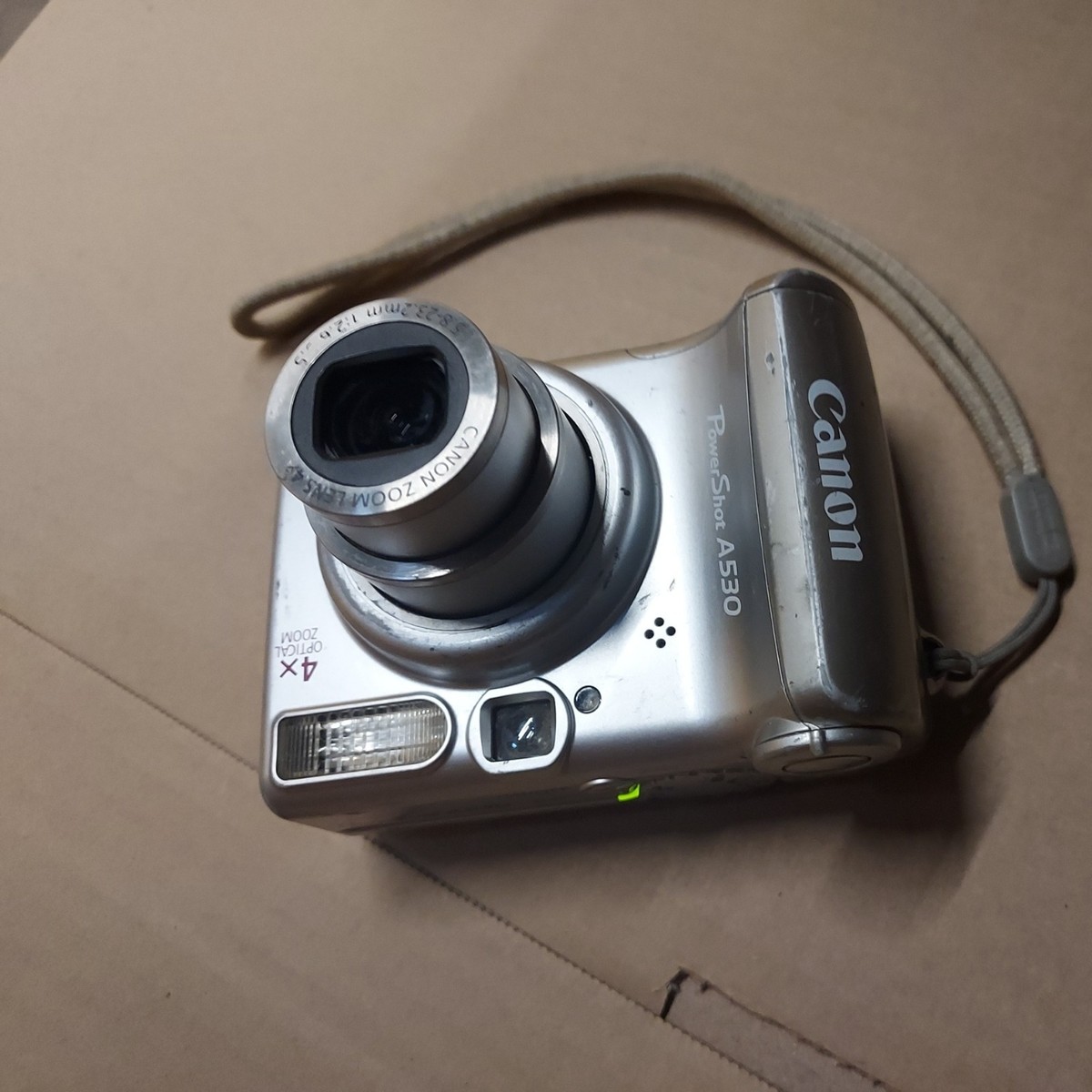 Canon PowerShot A530 5.0MP Digital Camera - Silver for sale