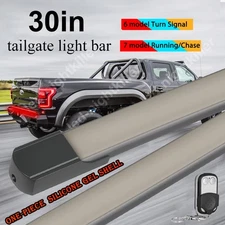 30" LED Strip Truck Tailgate Light Bar Programmable Running Turn Reverse Brake