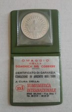 Medal Medaglia Anno Santo 1975 Omaggio della Domenica del Corriere Ag 800/1000