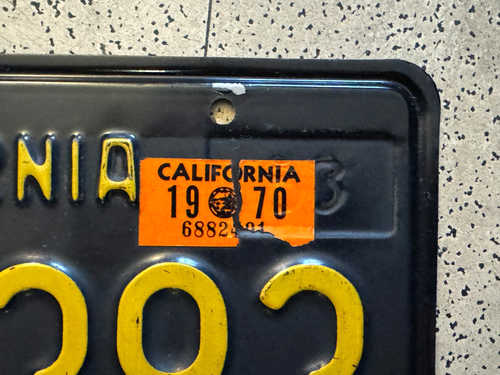 1970/1969/1963 CALIFORNIA license plates *PAIR* — DMV CLEAR — ORIGINAL car tags - 第 4/15 張圖片