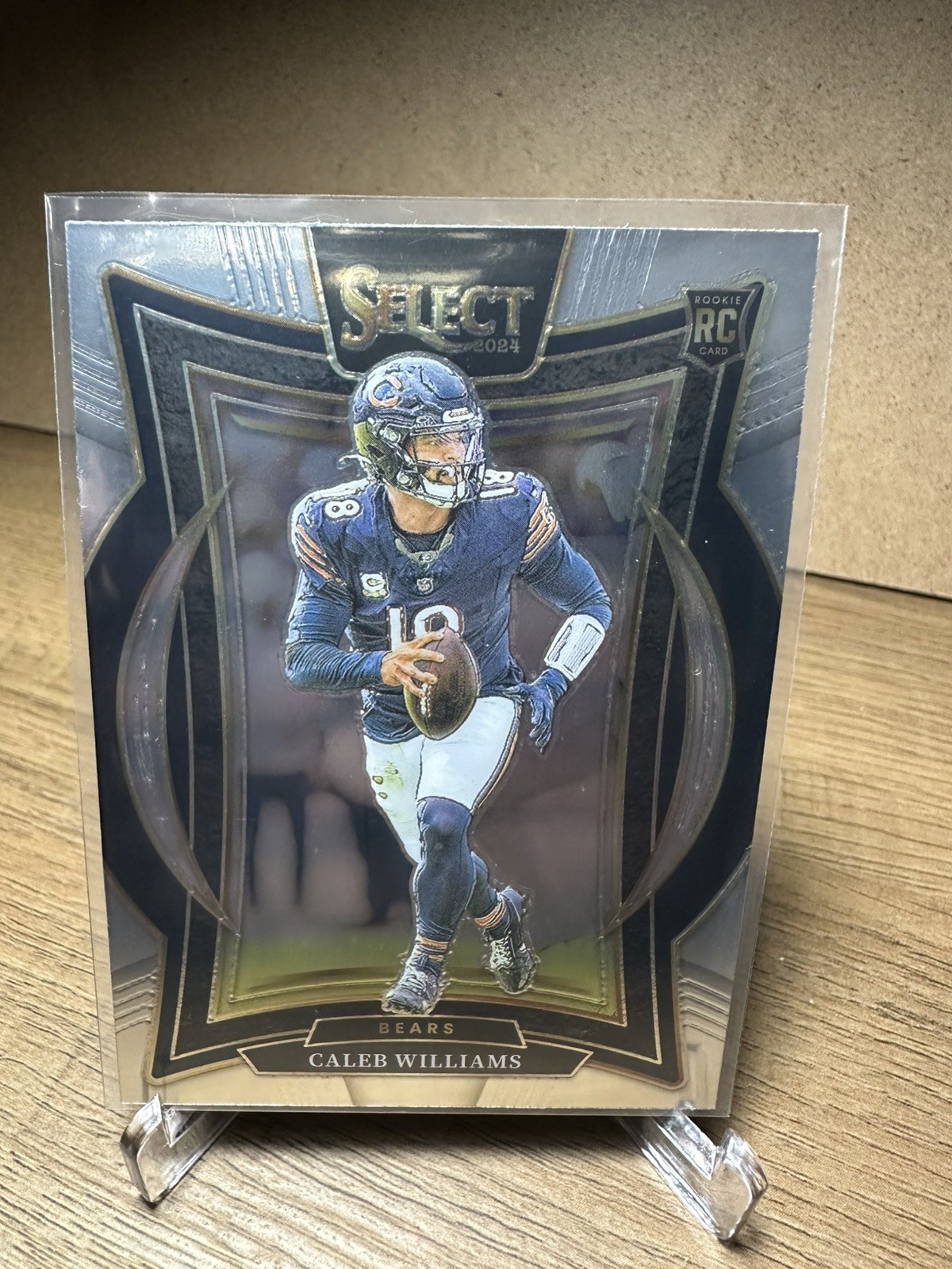 2024 Panini Select - Concourse Caleb Williams #25 Silver Prizm (RC)