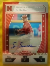 2021 Panini College Ticket Prizm Spencer Schwellenbach Auto SP RC NICE! #27/99