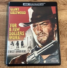 For A Few Dollars More (4K UHD, Blu Ray) Kino Lorber Clint Eastwood Western