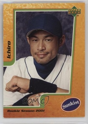 2006 Upper Deck Sunkist Fresh Snack 5 a Day Ichiro Suzuki #7 HOF 5r6