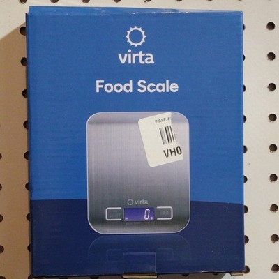 Virta Stainless Steel Digital Food Scale 5000g, LCD, Tare, Auto Shut Off