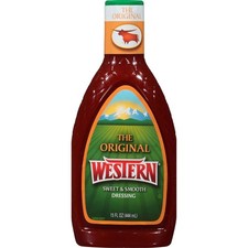 Western Original Sweet and Smooth French Salad Dressing, 15 Fl Oz (Pack of 1)