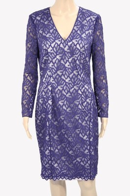 Reiss Damen Kleid Gr. 38 (UK12) Blau Shiftkleid Shirtkleid Dress Freizeitkleid