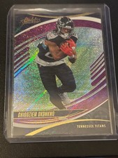2025 Panini Absolute - Chigoziem Okonkwo #33 Purple Rain /190