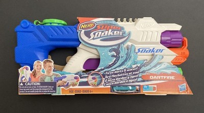 Nerf Super Soaker Dart Fire Water Blaster New Darts And Water Hasbro