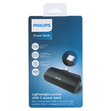 Philips Powerbank DLP2510C/03 - Kabellose Power Bank - 2500mAh - USB-C-Anschluss