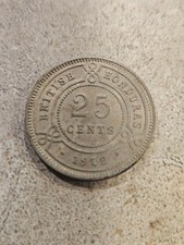 1972 British Honduras 25 Cents Elizabeth