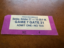 1975 Chicago Bears Minnesota Vikings Football Ticket Press Pass Payton Rookie Yr