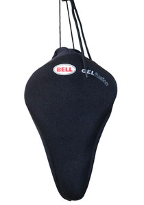 Bell gel fusion black bike seat cover very nice and soft for butt
