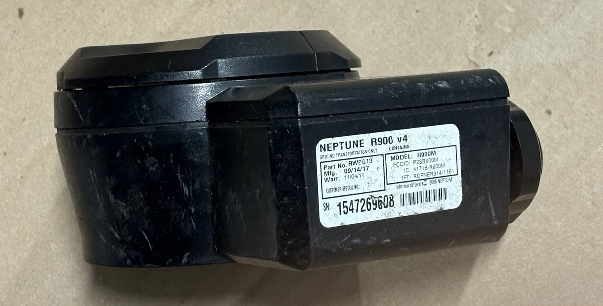 NEPTUNE RW2G13: R900 v4 Digital Water Meter E-Coder R900M photo 4