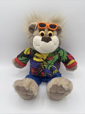 1998 Tyco 13'' Bubba On Board Real Talkin' Plush Bear Hawaiian Shirt TESTED WORKS