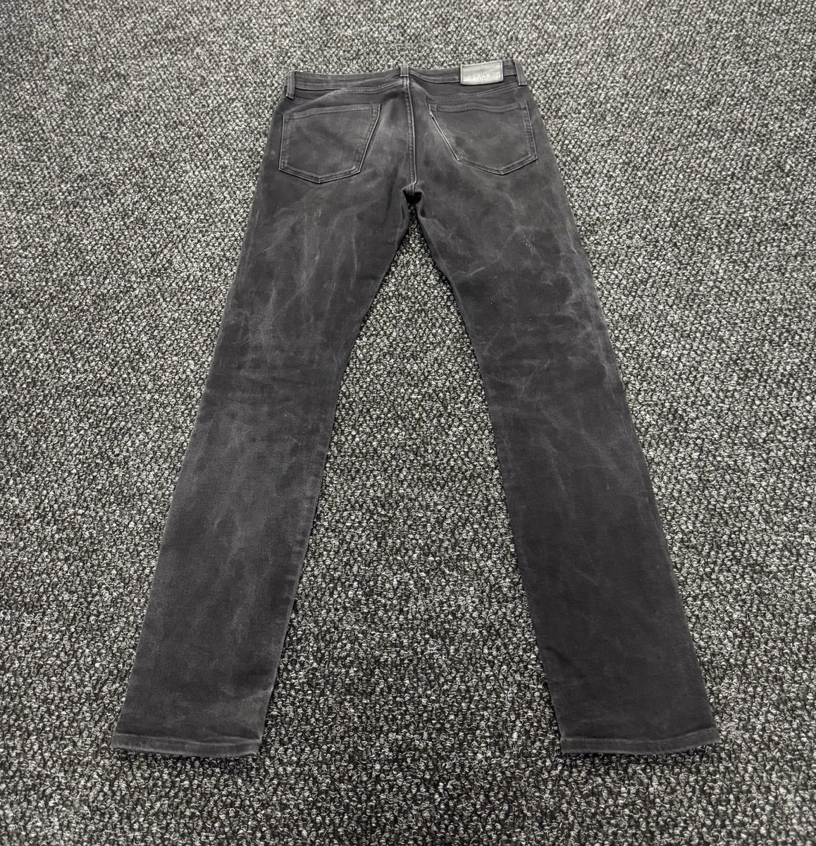 Levis Made & Crafted Jeans Mens 34x32 Black Needle Narrow Slim
