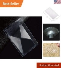 Credit Card Sized Magnifying Lenses, Wallet Magnifiers 3X Lenses for Reading ...