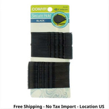 Conair Xtra Long Black Bobby Pins - 48Ct