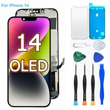 OLED For iPhone 14 Screen Replacement FHD Display Touch Digitizer Repair Kit