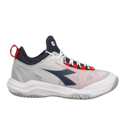 diadora Speed Blushield Fly 4 Plus All Ground Tennis  Mens Grey Sneakers Athleti
