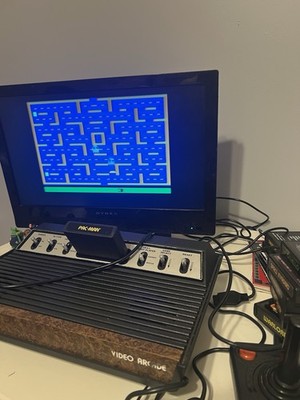 Sears Tele-Games Video Arcade Atari 2600 Console, 3Controllers, 16 Games,Paddle