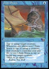 Chain Stasis - Medium Play MTG Homelands