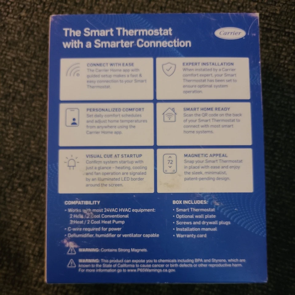 NEW Genuine Carrier Smart Thermostat - Image 3 of 3