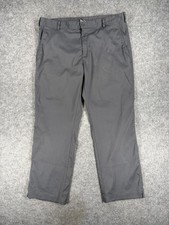 Nike Dri-FIT Golf Pants Mens 38x30 Gray Stretch Performance Chino Casual Wear