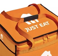 Just Eat Food Delivery Bag, Courier Insulated Thermal Pizza Bag XL New-With Tag