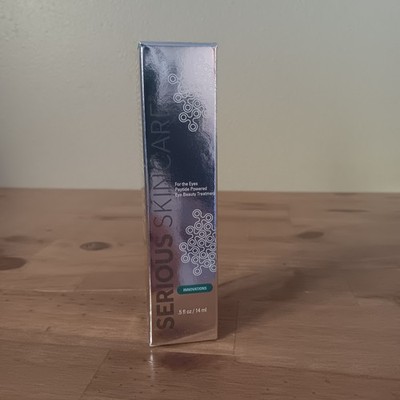 Serious Skincare Pure Pep For The Eyes Peptide Powered Eye Beauty Treatment .5oz