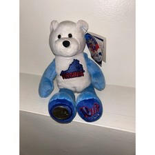 Limited Treasures Virginia State Quarter Coin Bear Plush 2001 - 10th State