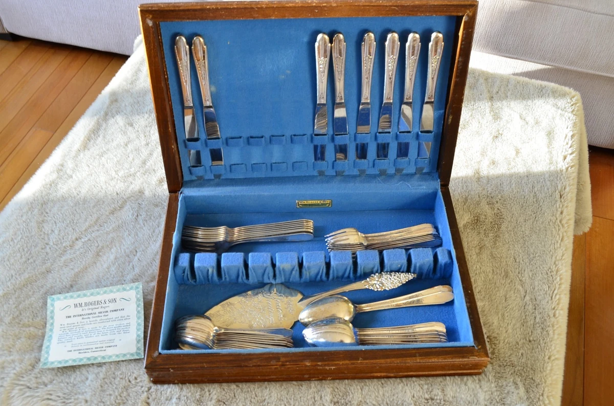 Preços baixos em WM. Rogers Talheres Talheres de Prata antigos dos