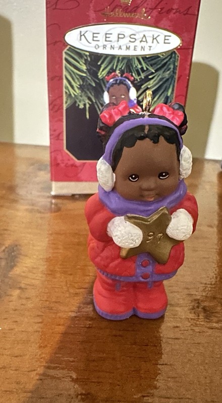 Hallmark Keepsake Christmas Tree Ornament 1997 Snowgirl  New Vintage Holiday