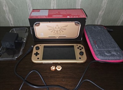 Nintendo Switch Lite Handheld-Konsole 32 GB Gold Hyrule/Zelda