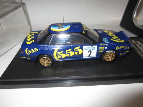 Hpi 8275 1/43 Subaru Legacy Wrc 1993 Rally Svedese n.2 Colin Mcrae Auto 555 Speci - Foto 4 di 7