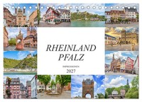 Rheinland Pfalz Impressionen (Tischkalender 2027 DIN A5 Quer), Calvendo Monatska