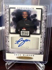 2021 SAGE Premier Draft Autographs Black Troy Warner #A155 BYU Cougars