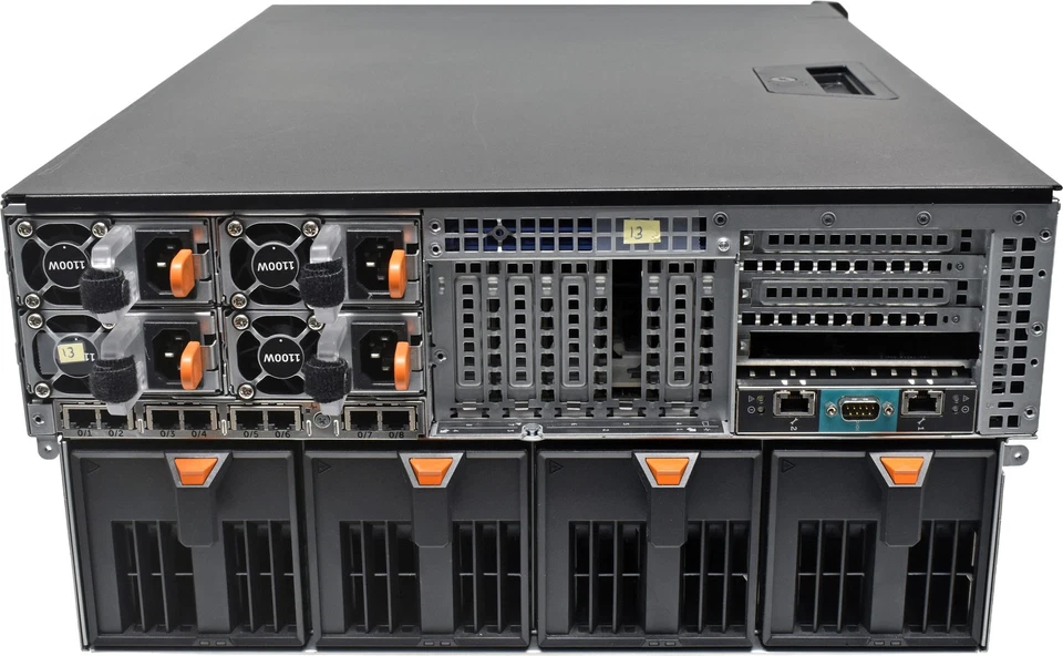 PowerEdge VRTX 4x 1100W alimentatore 4x modulo ventola 2x Raid Contr. 2x CMC 25Bay 2,5" - Immagine 2 di 3