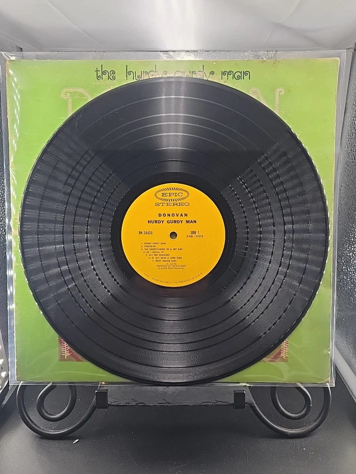 Donovan The Hurdy Gurdy Man LP Epic 26420 Santa Maria Press G+/VG - Image 4 of 4