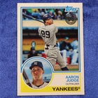 2018 Topps 35th Anniversary Card #83-24 Aaron Judge (aj01)