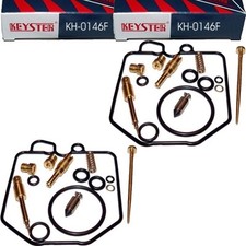 2x Vergaser Reparatursatz für Honda CB250 T Twin 1977-78 CB250T Keyster 2 Kits