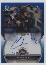 2023 Bowman Draft Chrome Prospect Blue Refractor /150 Colin Houck #CDA-CH Auto