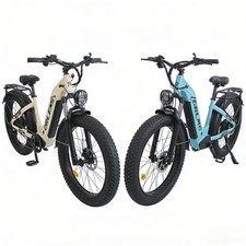 3000w Dual Motor All-terrain Electric Bike 38mph 52v 23ah Fat Tire E-bike Adult