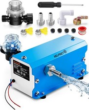 12V RV Water Pump, 5.5 GPM 50 PSI Self Priming Diaphragm Pump, 12 Volt DC Fresh