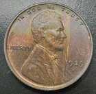 1939 D Lincoln Cent Marbled  Woody Planchet A-486