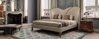 Bett Doppelbett Massiv Holz Schlafzimmer Betten MöBel Vaccari Cav Giovanni Neu