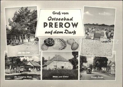 Prerow Ostseebad Lange Strasse Milch- und Eisbar Camping Platz