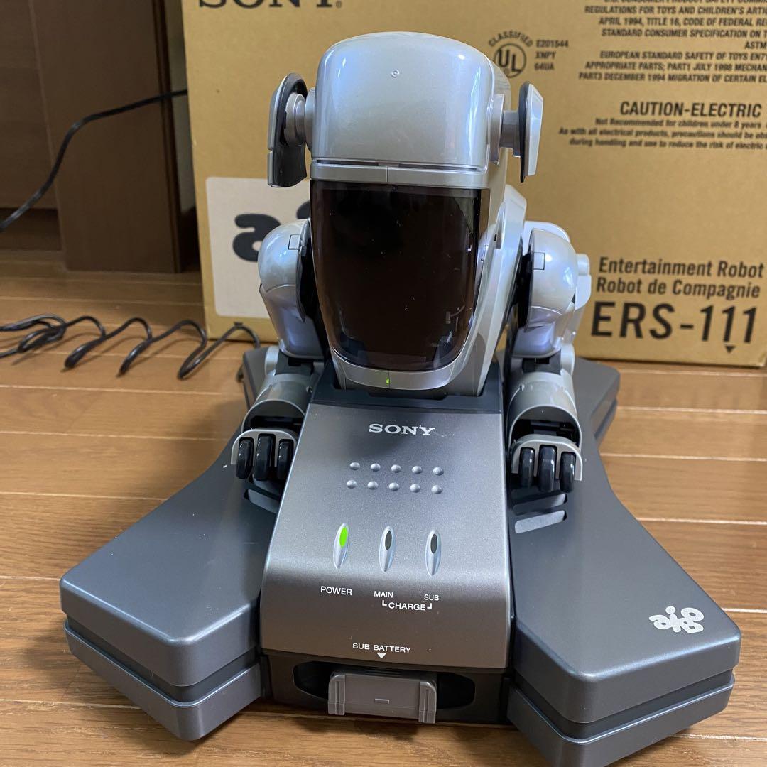 AIBO ERS-111 シルバー 充電スタンド付き New, unused] aibo ERS-111 Silver | eBay