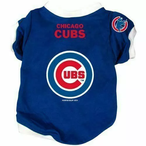 NEW CHICAGO CUBS DOG CAT BASEBALL JERSEY ALTERNATE LICENSED